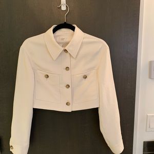 Aritzia Wilfred little crop jacket